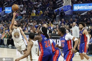 库里23分&amp;伤退坎宁安29+11 勇士不敌活塞