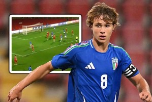 米兰17岁青训闪耀U19国家队，身价3个月涨80%，下赛季有望踢意甲